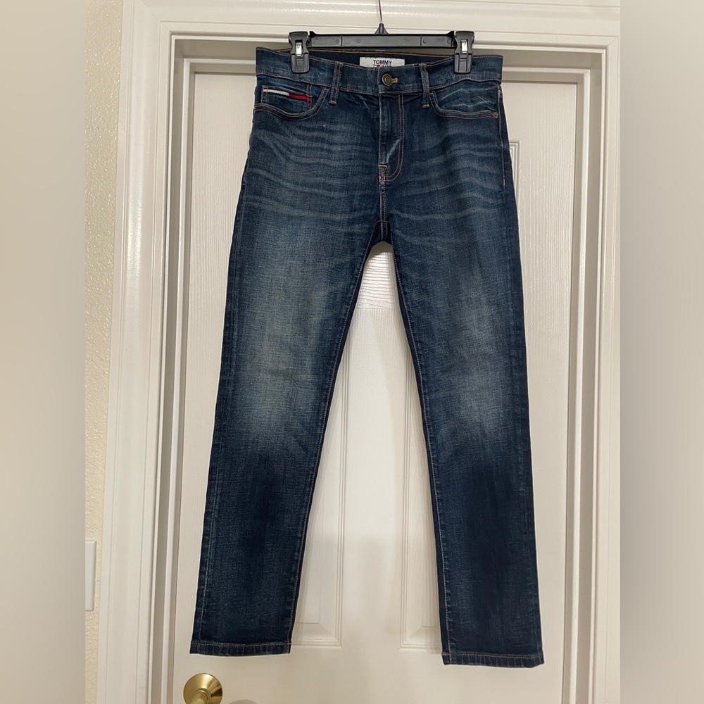Tommy Hilfiger Dark Blue Slim Jeans